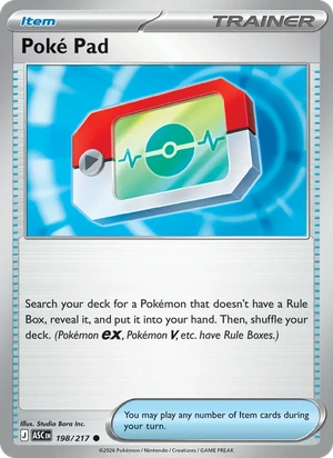 Poké Pad 198/217, Cosmos Holofoil "Judge" stamp, card art reference