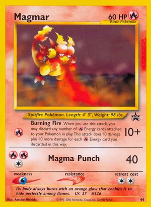 Magmar #44, Standard print, TCGdex reference