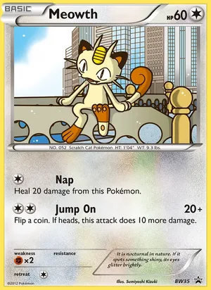 Meowth #BW35, BW Black Star Non Holo, TCGdex reference