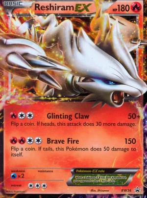 Reshiram-EX #BW36, BW Black Star Holo, TCGdex reference