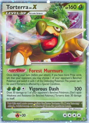 Torterra #DP09, DP Black Star Cosmos Holo, TCGdex reference