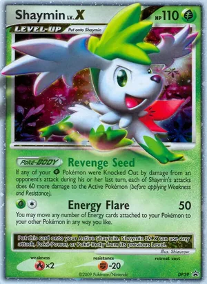 Shaymin #DP39, DP Black Star Cosmos Holo, TCGdex reference