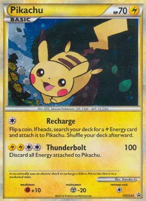 Pikachu #HGSS03, HGSS Black Star Cosmos Holo, TCGdex reference