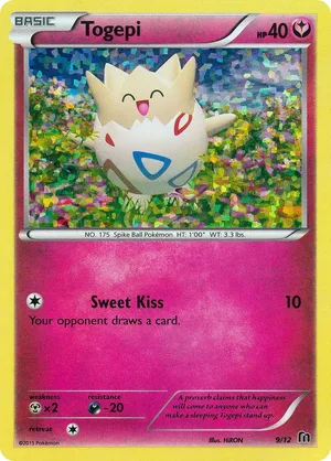 Togepi #09, English McDonald's Collection 2016 promo, reference image