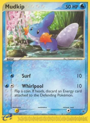 Mudkip #018, Nintendo Black Star Non Holofoil, TCGdex reference