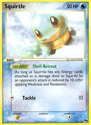 Squirtle #14, POP Series 4 Non Holo, TCGdex reference