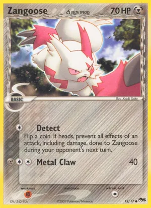 Zangoose δ #15, POP Series 5 Non Holo, TCGdex reference