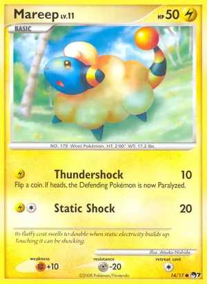 Mareep #14, POP Series 7 Non Holo, TCGdex reference