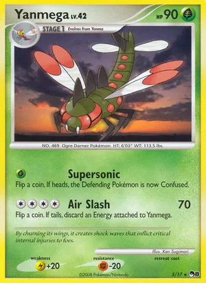 Yanmega #5, POP Series 8 Non Holo, TCGdex reference