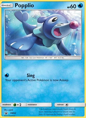 Popplio #SM03, SM Black Star Holo, TCGdex reference
