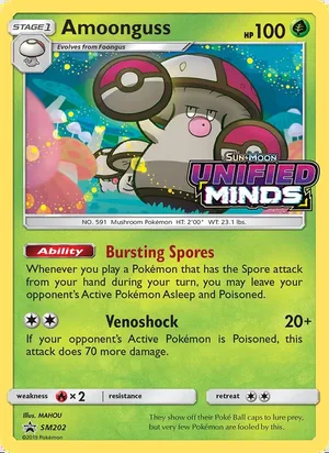 Amoonguss SM202, prerelease base reference scan