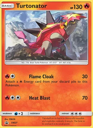 Turtonator #SM27, SM Black Star Holo, TCGdex reference