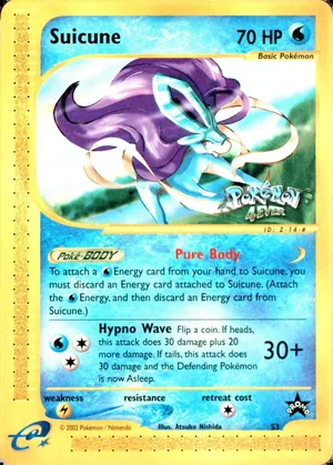 Suicune #53, PSA cert 145651025 reference placeholder