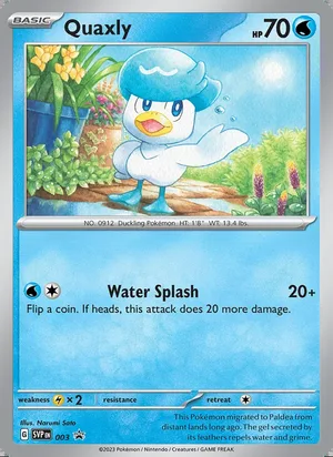 Quaxly #003, SWSH Black Star Holo, TCGdex reference