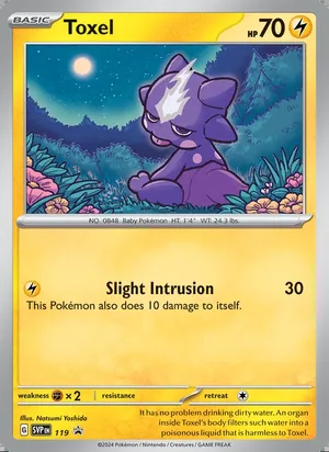 Toxel #119, SWSH Black Star Holo, TCGdex reference