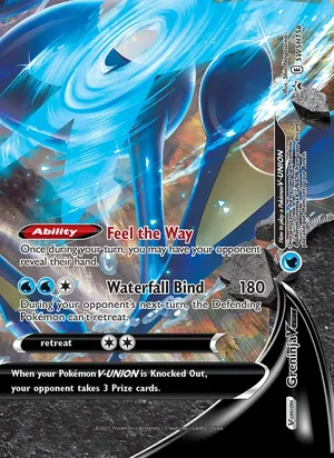 Greninja V-UNION #SWSH158, SWSH Black Star Holo, TCGdex reference