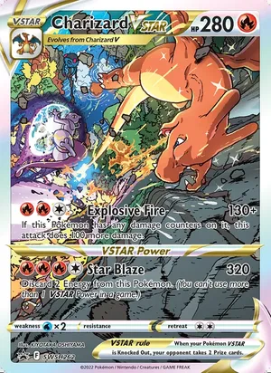 Charizard VSTAR #SWSH262, SWSH Black Star Holo, TCGdex reference