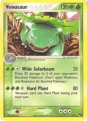 Venusaur 6, Cosmos Holo, Bulbapedia reference scan