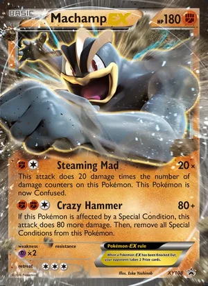 Machamp EX #XY108, XY Black Star Holo, TCGdex reference