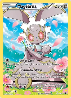 Magearna #XY186, XY Black Star Holo, TCGdex reference