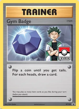 Gym Badge #XY203, XY Black Star Holo, TCGdex reference