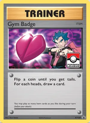 Gym Badge #XY207, XY Black Star Holo, TCGdex reference