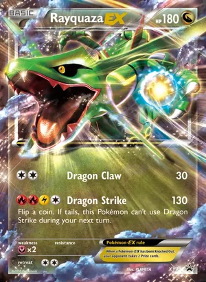 Rayquaza EX #XY73, XY Black Star Holo, TCGdex reference