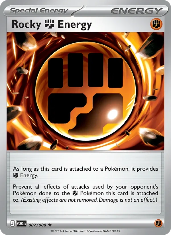 Rocky Energy 087/088, Perfect Order English Non Holo, card art reference