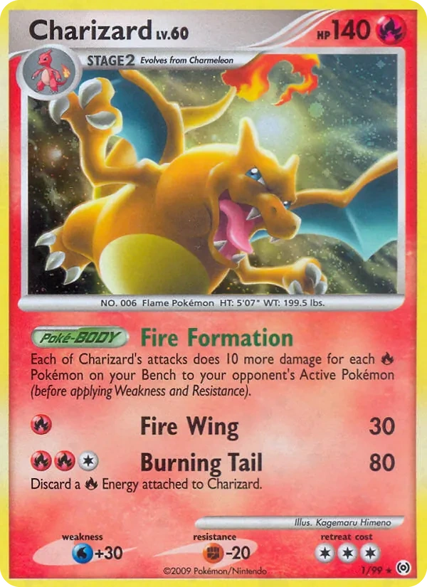 Charizard 1/99, Arceus English Cracked Ice Holofoil, card art reference
