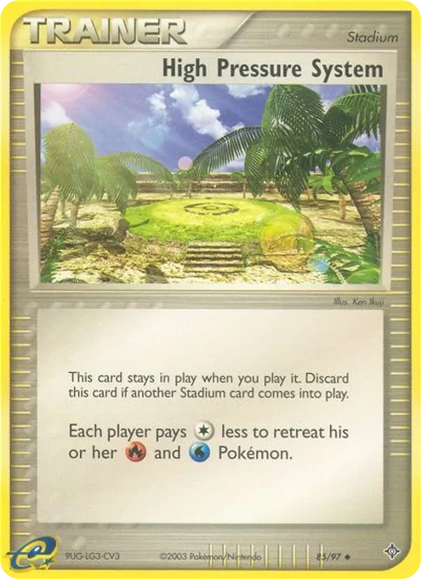 High Pressure System 85/97, EX Dragon English No e-Reader Code, card art reference