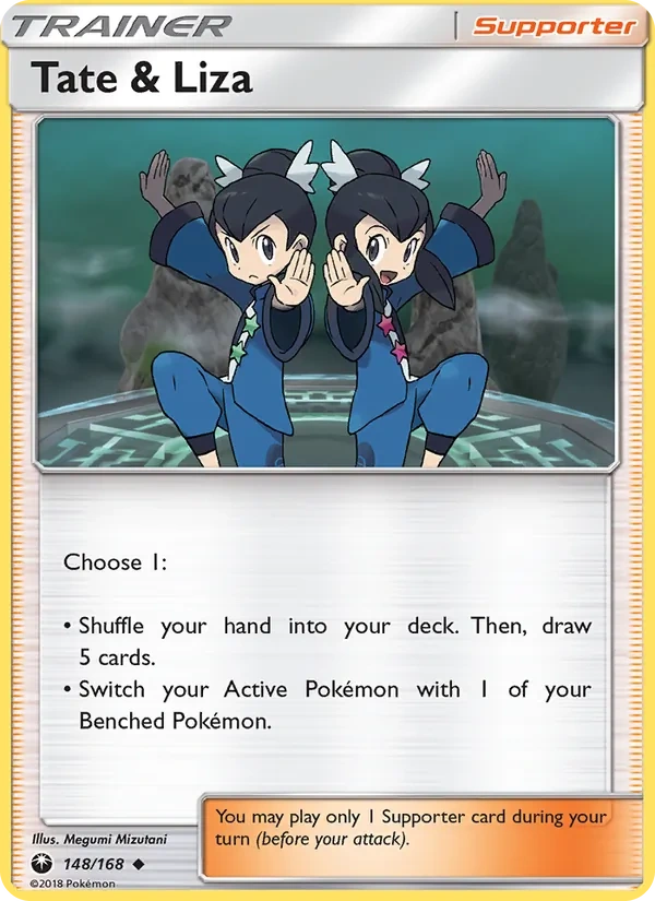 Tate & Liza 148a/168, Celestial Storm English Yellow A Alternate art, card art reference