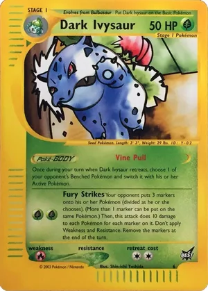 Dark Ivysaur #6, Best of Game Non-Winner (standard size) reference