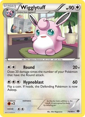 Wigglytuff 79/99, Smooth Cosmos Holofoil, card art reference