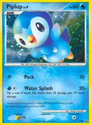 Piplup #DP03, DP Black Star Cosmos Holo, TCGdex reference