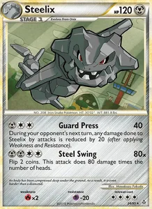Steelix 24/95, Cosmos Holofoil, card art reference