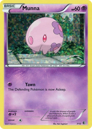 Munna 7/12, Confetti Holo, reference image