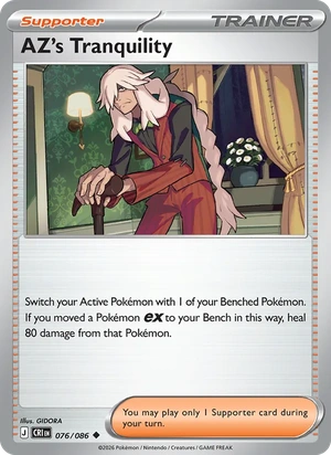 AZ's Tranquility 076/086, 2027 Regional Championships STAFF promo, card art reference