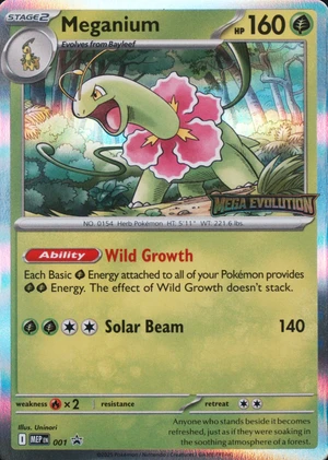 Meganium 001, Standard prerelease, owner-provided image