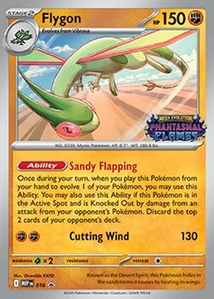 Flygon 016, prerelease base reference scan