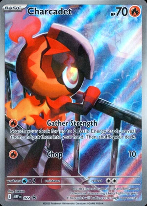 Charcadet #022, English MEP Black Star Promos Holo, owner-provided image