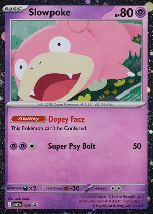 Slowpoke #086, English MEP Black Star Promos promo, reference image