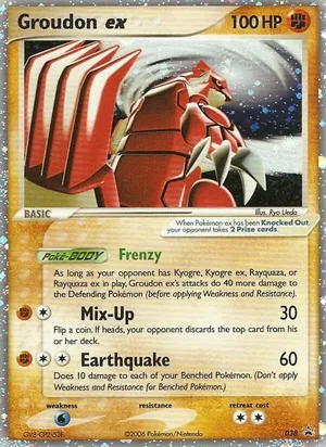 Groudon ex #038, Nintendo Black Star Standard print, TCGdex reference