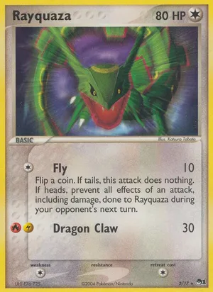 Rayquaza #3, POP Series 1 Non Holo, TCGdex reference