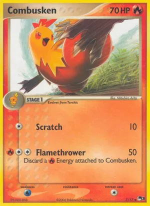 Combusken #7, POP Series 3 Non Holo, TCGdex reference