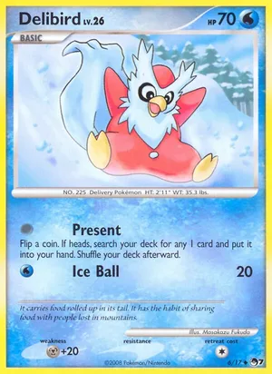 Delibird #6, POP Series 7 Non Holo, TCGdex reference