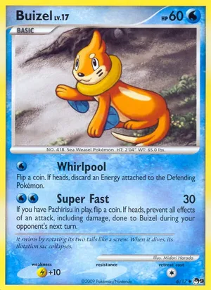 Buizel #6, POP Series 9 Non Holo, TCGdex reference