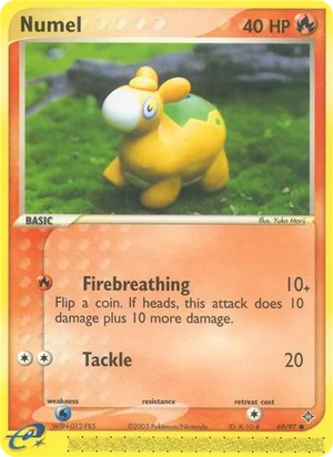 Numel 69/97, No e-Reader Code, card art reference