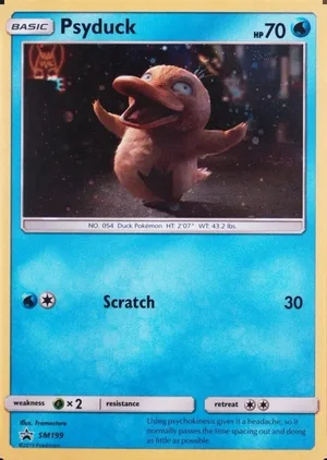 Psyduck SM199, Holo, owner-provided image