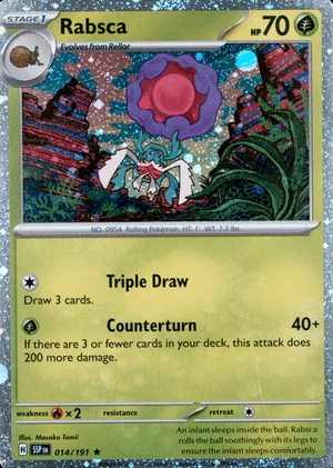 Rabsca 014/191, Cosmos Holofoil, owner-provided image