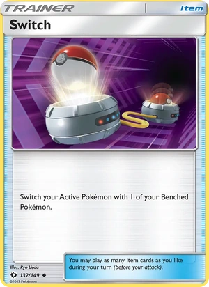 Switch 132/149, Mewtwo Deck stamp, card art reference